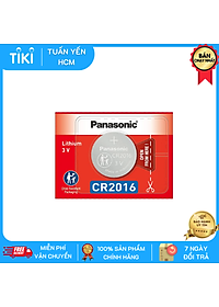 {Panasonic VN nhập khẩu} Pin Cúc Áo Panasonic  CR2016 3V Lithium dùng cho đồng hồ, thiết bị điện tử...
