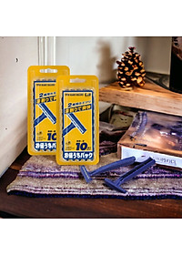 Dao Cạo Râu 2 Lưỡi Kép Kai Razor 00915-10BB2 (Set 10 Cây)