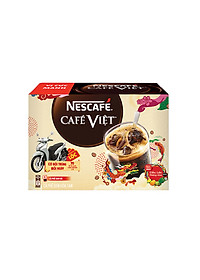 [CÀO TRÚNG THƯỞNG TẾT] Cà phê đen hòa tan NESCAFÉ CAFÉ VIỆT (16g x 15 gói)