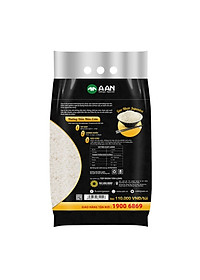 Gạo Nhật Japonica Túi 5Kg ( A An)  - Hạt tròn, cơm ngọt, rất dẻo, hạt cơm kết dính