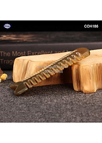 Lược sừng đa năng - Lược răng thưa và mau (Size: S - 10cm) COH186 - Chăm sóc tóc