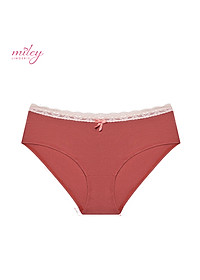Bộ Đồ Lót Nữ Cotton Lụa Phối Ren Miley Lingerie BRC0513_FCP0511