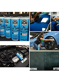 PHỤC HỒI TẠO ĐỘ MỚI CHO CAO SU, NỈ, NHỰA, TAPLO CHEMICAL GUYS SILK SHINE SPRAYABLE DRESSING (16OZ)