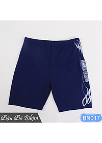 Quần bơi big size cho nam giới béo mập, có size lớn đến 125kg, dáng sooc đùi dài, chất thun bơi lạnh dày dặn co giãn 4 chiều | BN017