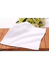 Khăn lau mặt trắng cao cấp A dùng cho spa, khách sạn, nhà nghỉ, homestay