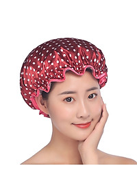 Mũ chùm đầu khi tắm cao cấp( tặng kèm gậy gãi lưng tiện dụng)