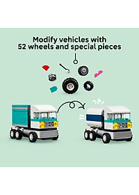 LEGO CLASSIC 11036 Đồ chơi lắp ráp Bộ gạch chi tiết chủ đề phương tiện xe (900 chi tiết)