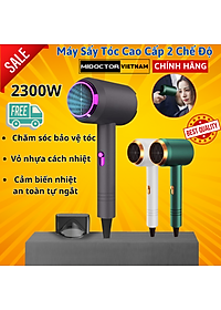 Máy Sấy Tóc 2 Chiều Nóng Lạnh miDoctor Công Suất 2300w, Máy Sấy Tạo Kiểu Sấy Nhanh Khô Chăm Sóc Tóc - Hàng Chính Hãng