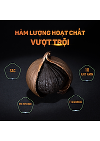 Tỏi Đen Kim Cương Đông Á - Tỏi Đen Cô Đơn (Túi 200g)