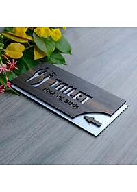 Bảng gỗ CARINA TB006- Bảng toilet- Bảng phòng vệ sinh- Bảng WC F06