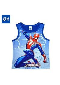 Bộ đồ siêu nhân nhện từ 10-42kg - thun cotton -Kiến Lửa