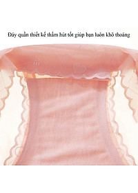 Set 5 Chiếc Quần Lót Su Nữ Nâng Mông Kháng Khuẩn - Quần Lót Nữ Viền Ren Không Đường Viền - Quần Lót Nữ Cao Cấp