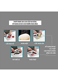 Thớt Inox 304 Cao Cấp Chính Hãng TOKDODO