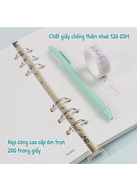 Sổ Caro file Binder kẹp còng Klong A5 - 100 tờ; MS: 994