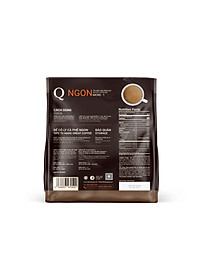 Cafe Hoà tan 3 in 1 Ngon (Bịch To 60 gói) Trần Quang