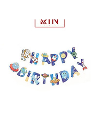 Dây cờ trang trí / Dây cờ treo Sinh nhật – Happy birthday dùng để trang trí nhiều mẫu