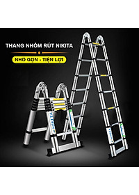 Thang nhôm rút đa năng Nikita NKT-AI44E