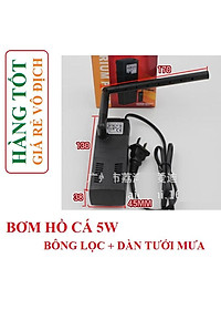 Bơm chìm hồ cá 2w, 5w, 8w có LED, dàn tưới mưa ...
