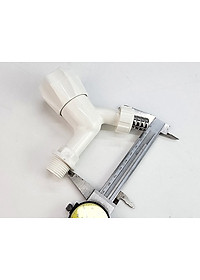 Bộ 3 vòi hồ tay núm tròn nhựa PP trắng, thân ngắn, ren 21-27mm Eurolife EL-HN05 (Trắng) (3 cái)