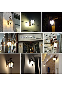 Đèn tường ZNCUS cổ điển trang trí ngoại thất, trang trí cột cổng, hành lang, ban công [ẢNH THẬT 100%].