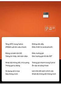 Máy Sưởi/ Đèn Sưởi Nhà Tắm Thông Minh Yeelight Pro 8in1 YLYYB-0010 (2022 version) - Hàng Nhập Khẩu