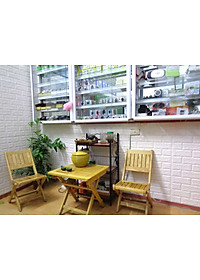 Combo 2 tấm xốp dán tường 3D giả gạch