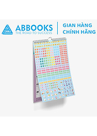 Lịch Treo Tường 2026 - Time Is A Gift - Thời Gian Là 1 Món Quà Chủ Đề Kỳ Lân - Kèm Sticker Trang Trí