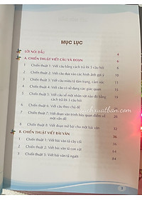 Combo 2 cuốn sách Chiến Thuật Viết Văn Tiểu Học Tập 1 + Tập 2