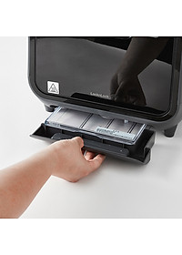 Lò nướng chân không kết hợp chức năng hấp Lock&Lock EJF693GRY Steam Air Fryer Oven (12.5 Lít) - Hàng chính hãng