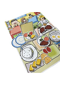 Bộ Tranh Tương Tác Cô Tiên Xanh - Tiệm Cơm Tấm Sườn Bì Chả