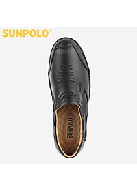 Giày Mọi Nam Da Bò Sunpolo SU007DN