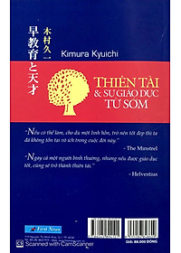 Sách Thiên Tài & Sự Giáo Dục Từ Sớm (Tái Bản 2019)
