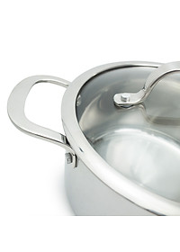 Nồi Inox 3 lớp đúc liền khối Kalpen Kazler 20cm dung tích 3.7L hàng Đức - Hàng chính hãng