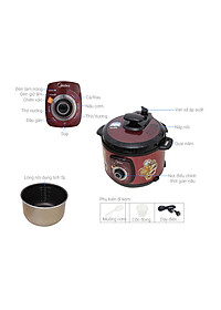 Nồi Áp Suất Midea MY-CH501A (5L) - Hàng chính hãng