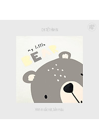 Bộ nỉ bé trai Bigfox Miss Meow, bộ thu đông bé trai vải nỉ bông dày dặn in hình chú gấu Bear dễ thương size trẻ em 3,4,5…8