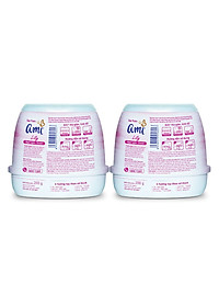 Combo 2 hộp Sáp thơm khử mùi Ami - Hương thơm chiết xuất thiên nhiên, Tỏa hương suốt nhiều tuần (Nhiều lựa chọn mùi hương)