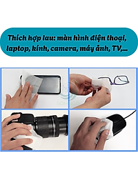 Hộp Khăn Lau Màn Hình 68 Miếng Tiện Lợi- Khăn Ướt Chuyên Dụng Lau Màn Hình – 68 Miếng- Hộp Khăn Lau Điện Tử Đa Năng 68 Miếng- Hộp Khăn Lau Màn Hình Không Xơ – 68 Miếng- Hộp Khăn Ướt Vệ Sinh Thiết Bị Công Nghệ – 68 Miếng,… Hàng nhập khẩu