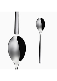 Bộ 6c Muỗng & Nĩa Ăn Inox 304 Stainless Steel 18/10 Đồ dùng bàn tiệc nhà hàng khách sạn cao cấp (Set of 6pcs Table Spoon & Fork)