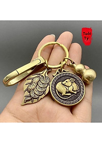 Móc Khóa Xe 12 Con Giáp phong thủy THEO BẢN MỆNH- Đem lại sức khỏe, tài lộc, may mắn, bình an