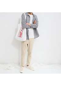 Quần kaki nam nữ trơn cơ bản