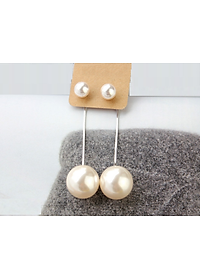 Bông Tai Ngọc Trai phối nhỏ to Hot Trend