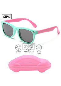 [Kèm Video] Mắt Kính Trẻ Em SiPU Chính Hãng Cao Cấp MK02 Chống UV400 + Chống gãy - Bé Trai Bé Gái (Kèm Hộp Ô Tô)