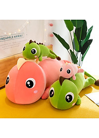 Gấu Bông Khủng Long Mắt Lồi Đuôi Tim Dễ Thương Siêu Cưng (55cm--->160cm) Gối Ôm Khủng Long Đuôi Tim Siêu Mềm Mịn, Êm Ái Hàng Cao Cấp
