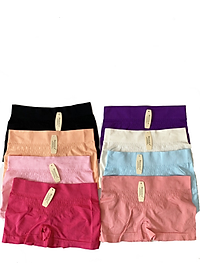 Set 10 Quần lót đùi cotton mềm mại màu ngẫu nhiên 