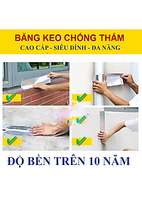 Băng keo chống thấm x2000 Nhật Bản chắc chắn, Siêu Sale, chống thấm dột, dán tường, dán mái tôn