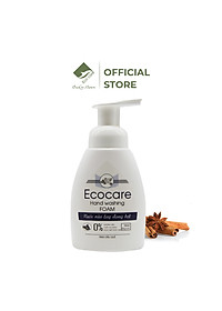 Nước rửa tay hữu cơ diệt khuẩn dạng bọt tinh dầu Quế 250ml thương hiệu Ecocare