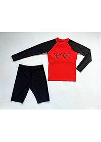 Bộ Đồ Bơi Quần Lửng Áo Dài Tay Nữ Size 45 Đến 72 KG