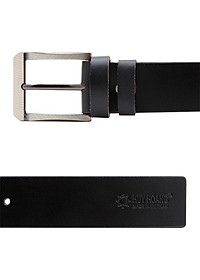 Thắt Lưng Nam Bát Gài Bản Lớn Huy Hoàng HT4138 (120 x 4 cm) - Đen