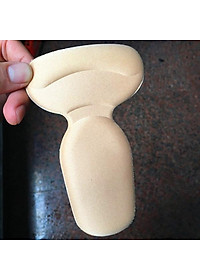 COMBO 2 BỘ MIẾNG LÓT CHO GIÀY RỘNG SILICON (MÀU KEM)