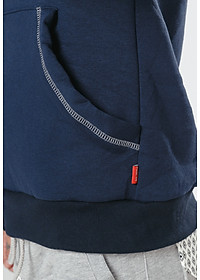 Áo Khoác Nam Có Big Size (Over size) màu xanh đậm